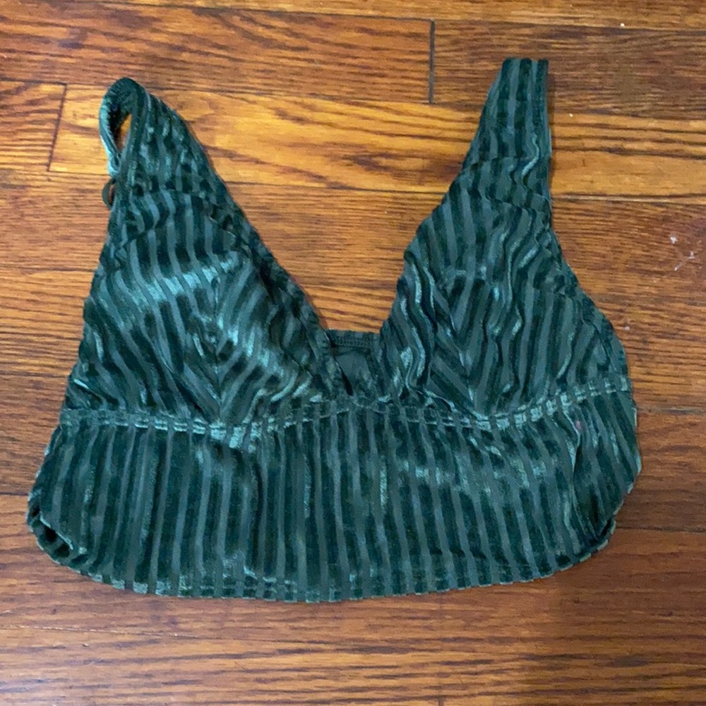 Green bra